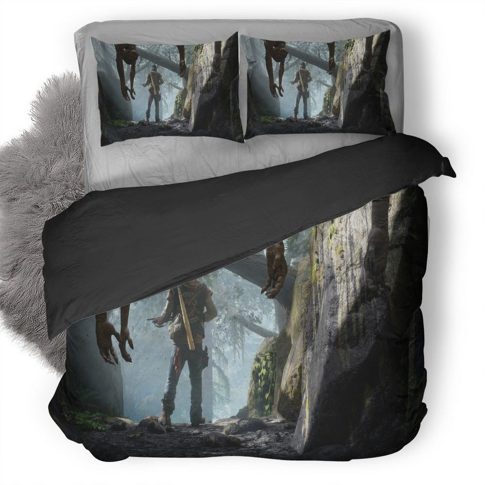 Days Gone 3D Customized Duvet Cover Bedding Set