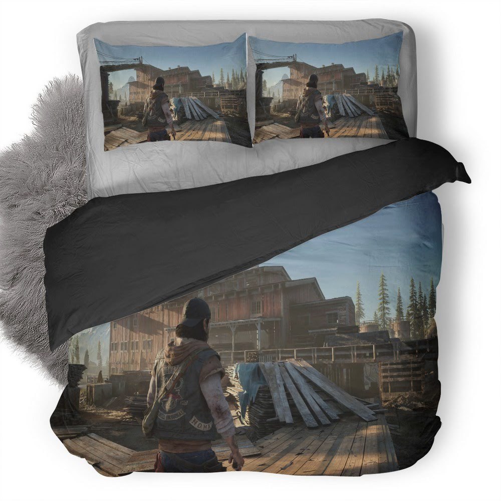 Days Gone 3D Customized Duvet Cover Bedding Set