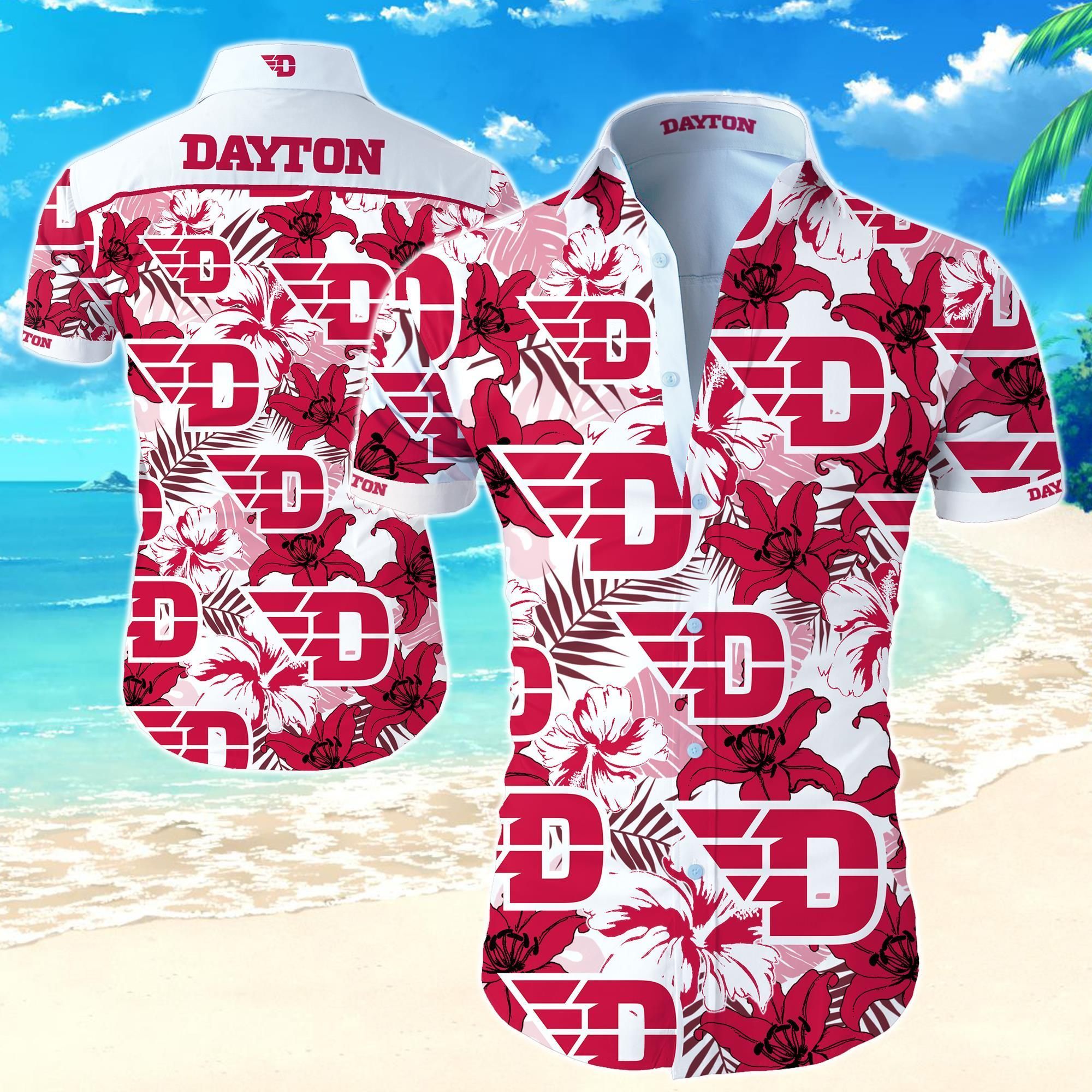 Dayton Flyers Hawaiian Shirt