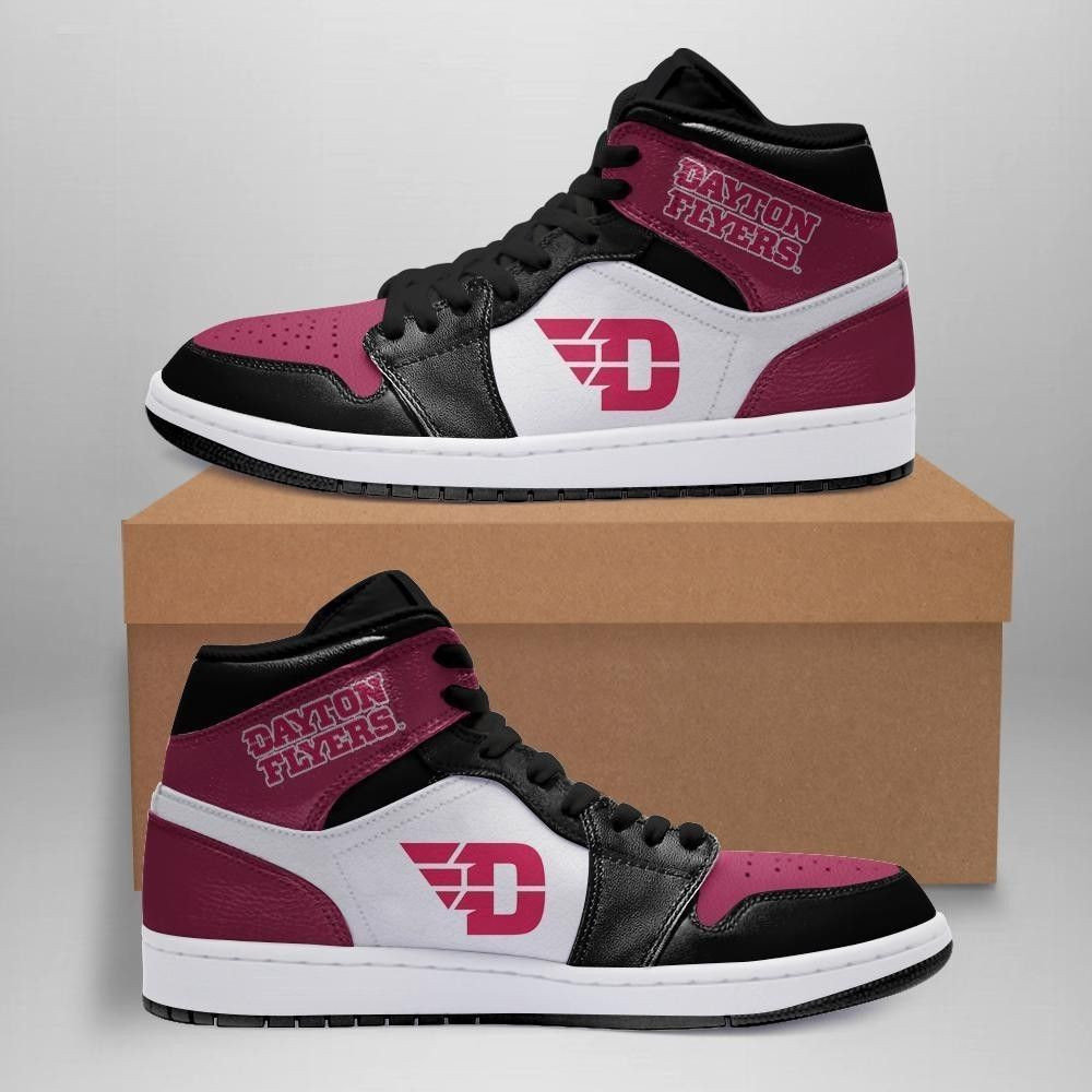 Dayton Flyers NCAA Team Sneakers Gift For Fans High Top Air Jordan Sneaker, Air Jordan Hightop