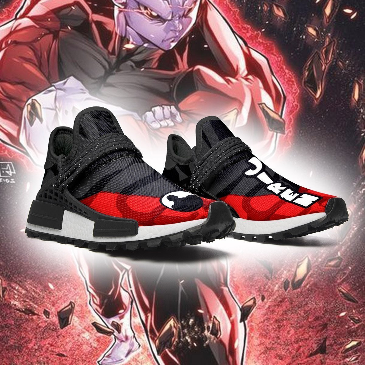 DB Jiren Shoes Sporty Dragon Ball Anime Sneakers, NMD Shoes