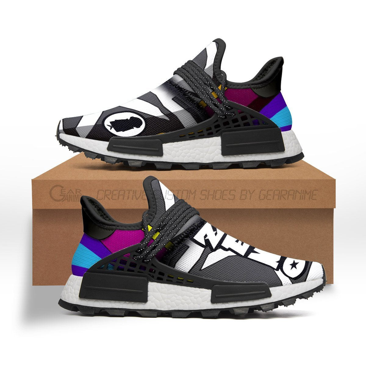 DB Zeno Shoes Sporty Dragon Ball Anime Sneakers, NMD Shoes