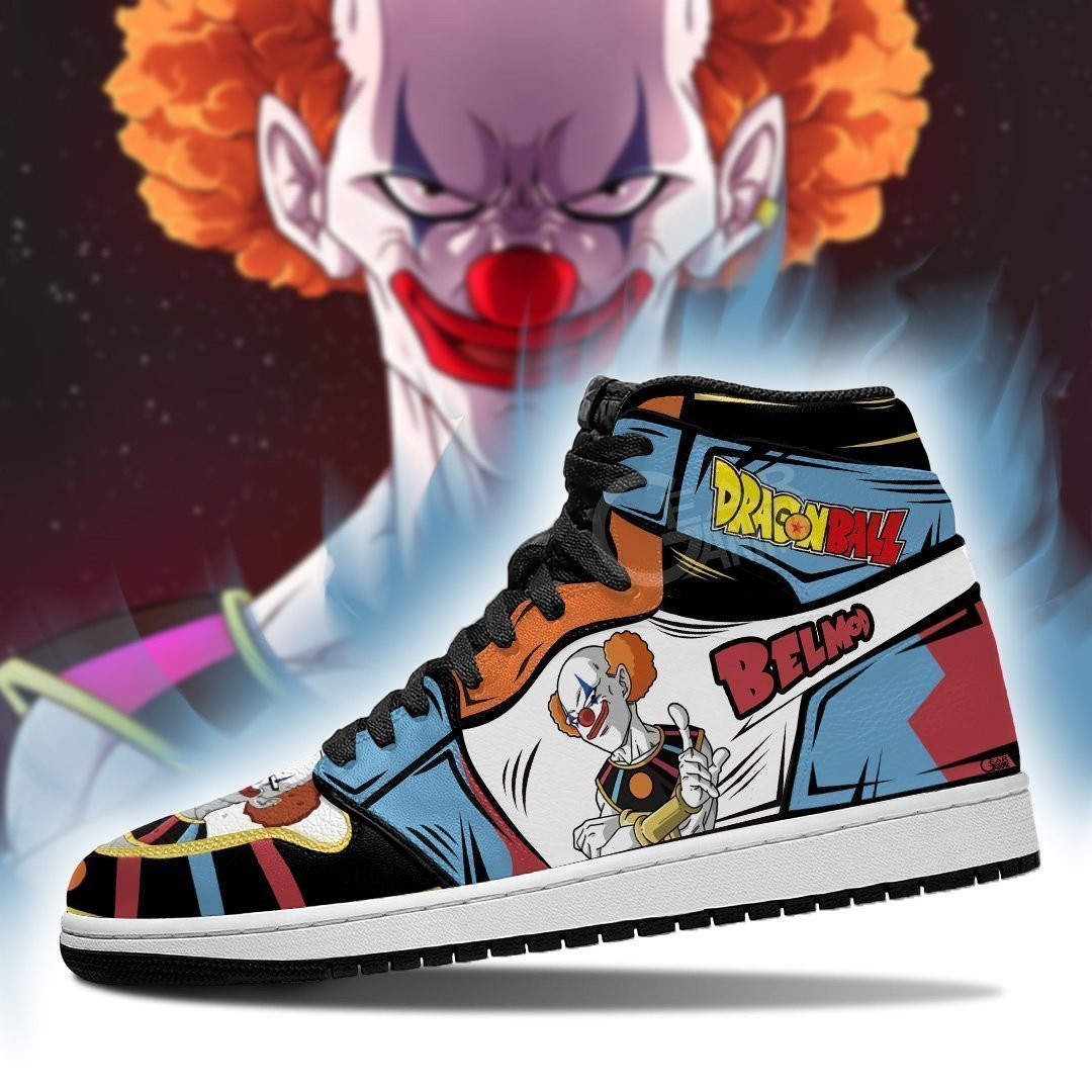 DBS Belmod JD1s Sneakers Dragon Ball Anime Shoes, Air Jordan Hightop