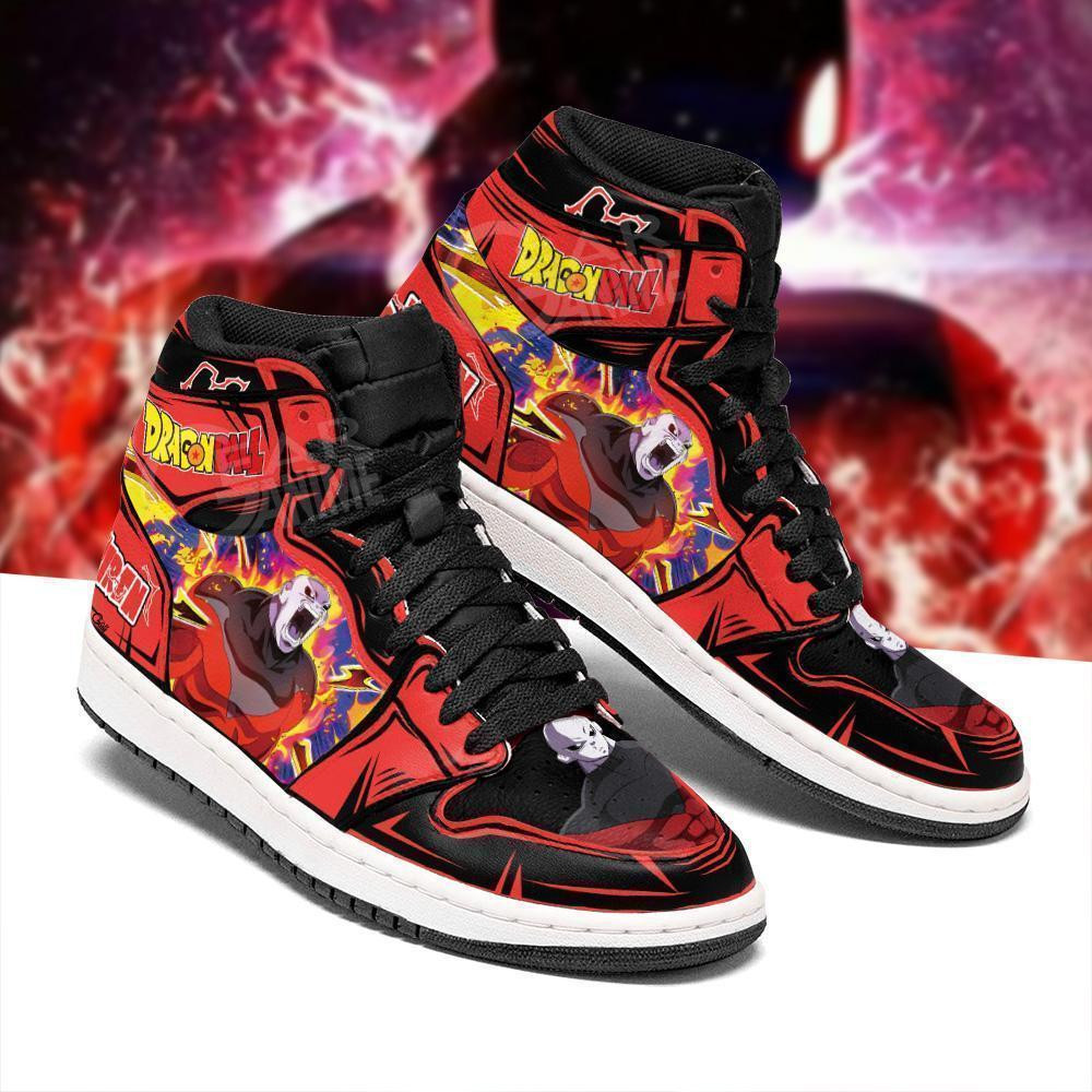 DBS Jiren JD1s Sneakers Anime Dragon Ball Shoes, Air Jordan Hightop