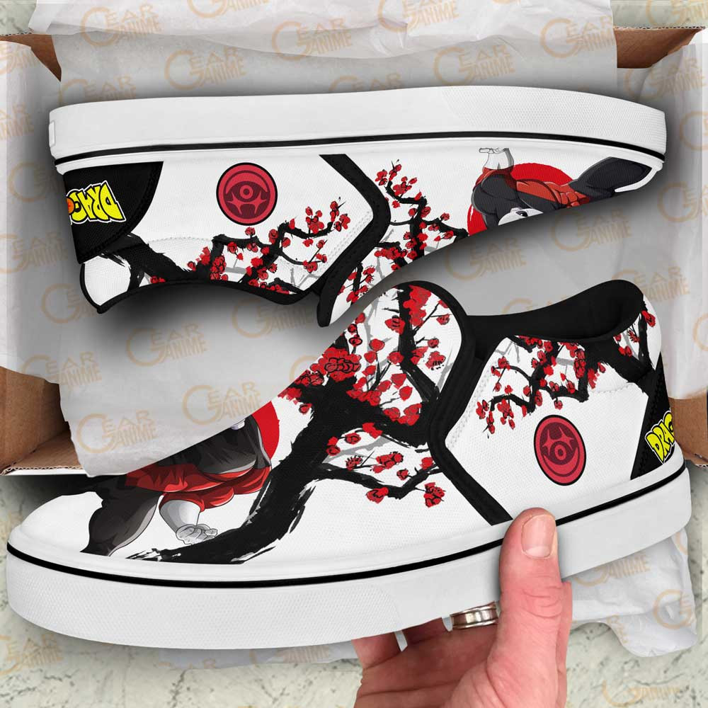 DBS Jiren Slip-On Shoes Canvas Custom Japan Style Dragon Ball Anime Shoes