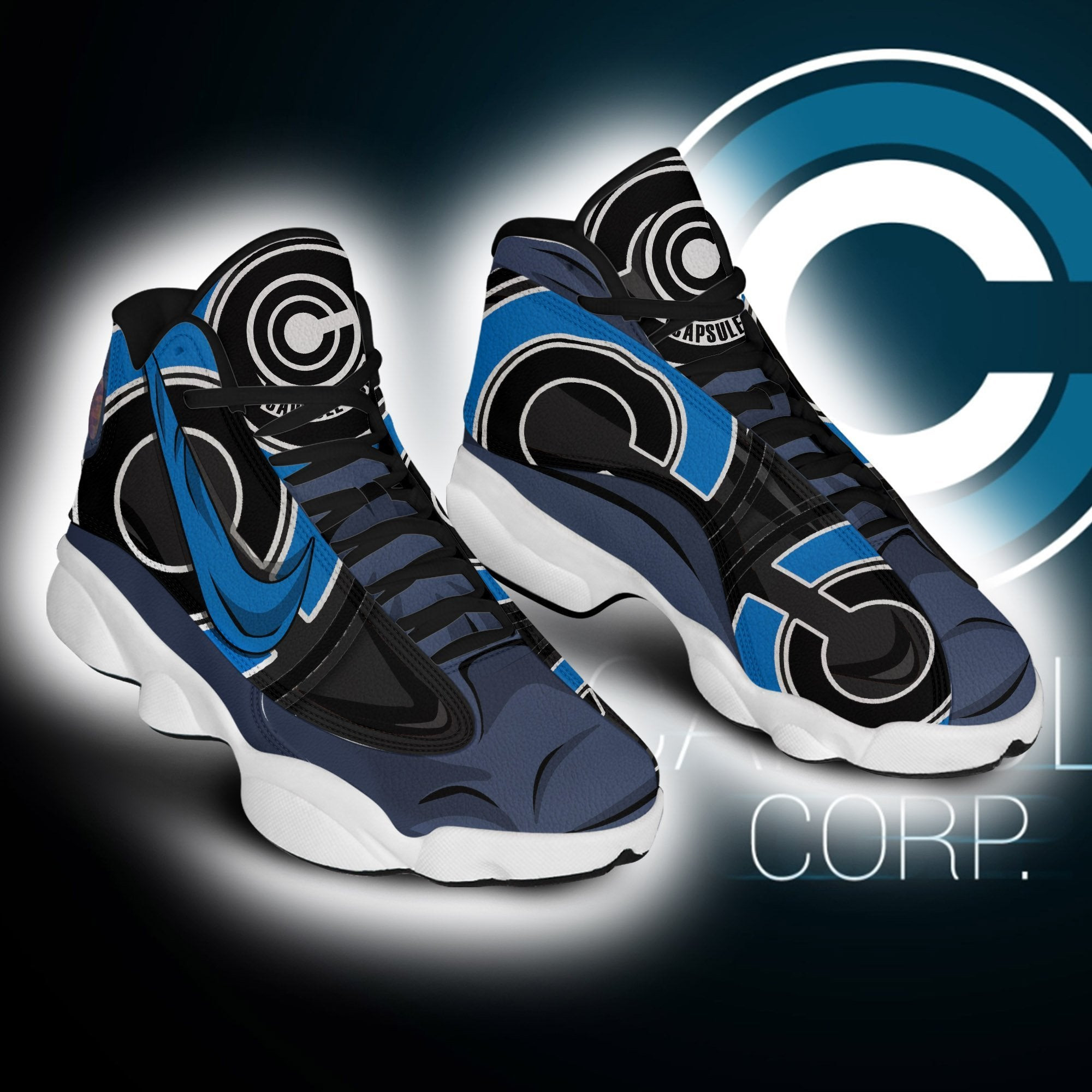 DBZ Capsule Corp JD13 Sneakers Custom Dragon Ball Anime Shoes