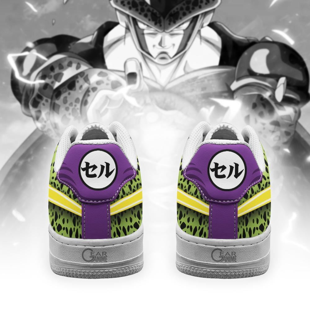 DBZ Perfect Cell Air Sneakers Power Custom Anime Dragon Ball Shoes