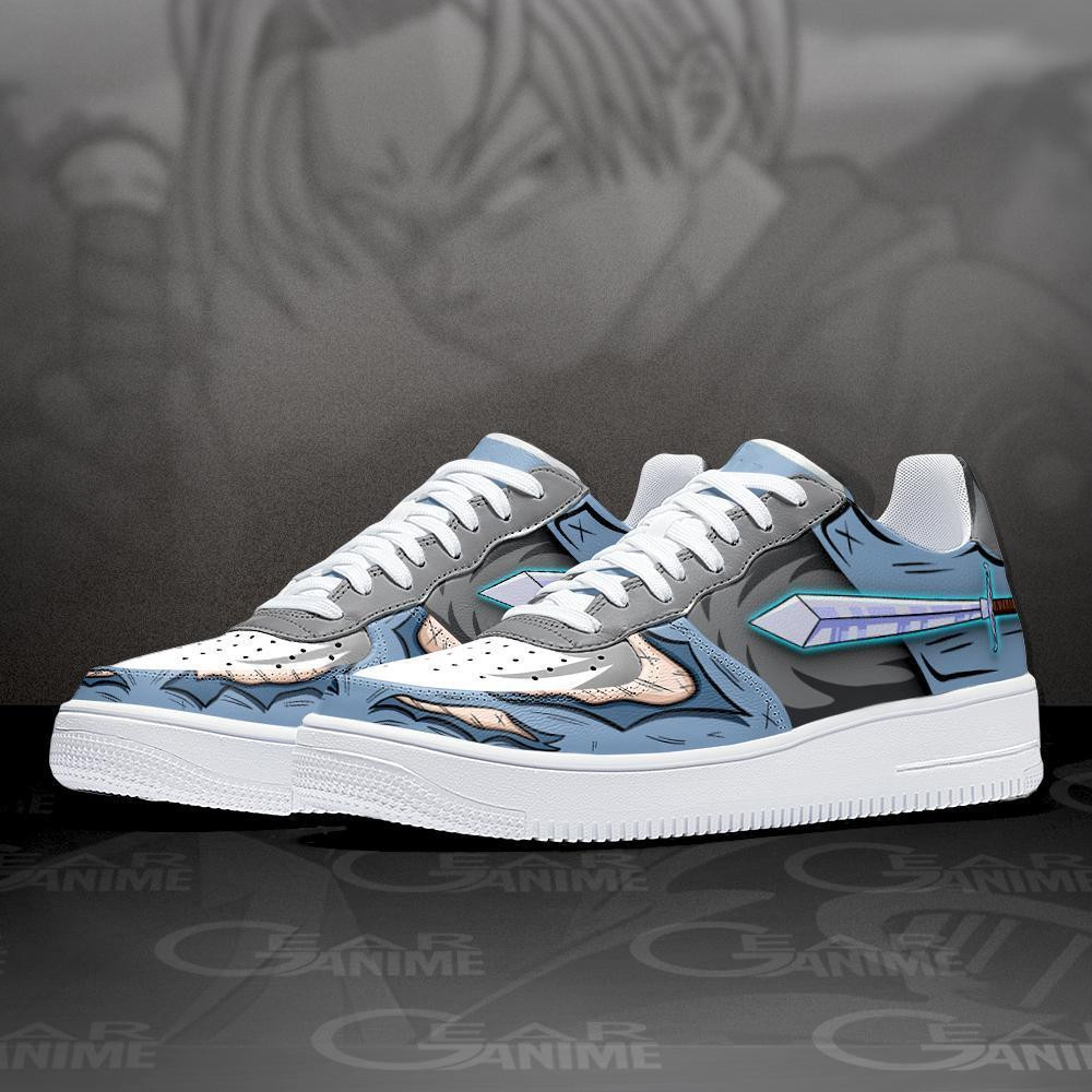 DBZ Trunks Sword Air Sneakers Custom Anime Dragon Ball Shoes