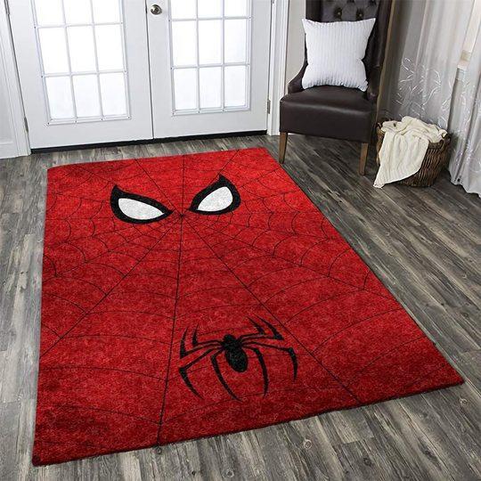 Dc And Marvel Superhero Spiderman Area Limited Edition Rectangle Rug