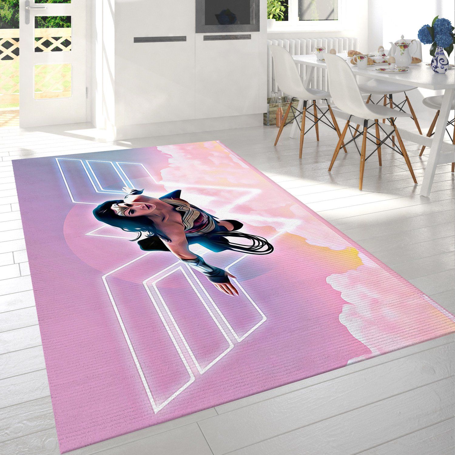 Dc Comics Movie Wonder Woman Rectangle Rug – Custom Size And Printing