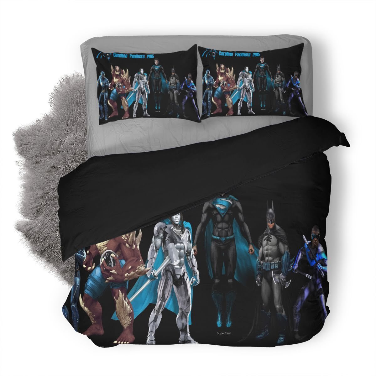 Dc Heroes 3D Customized Duvet Cover Bedding Set