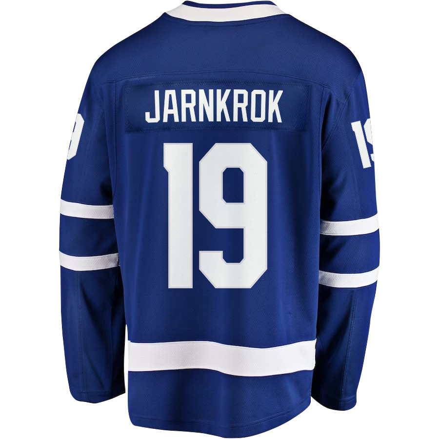 DCalle Jarnkrok 19 Toronto Maple Leafs Stanley Cup 2023 Playoffs Patch Home Breakaway Men Stitched Jersey – Blue