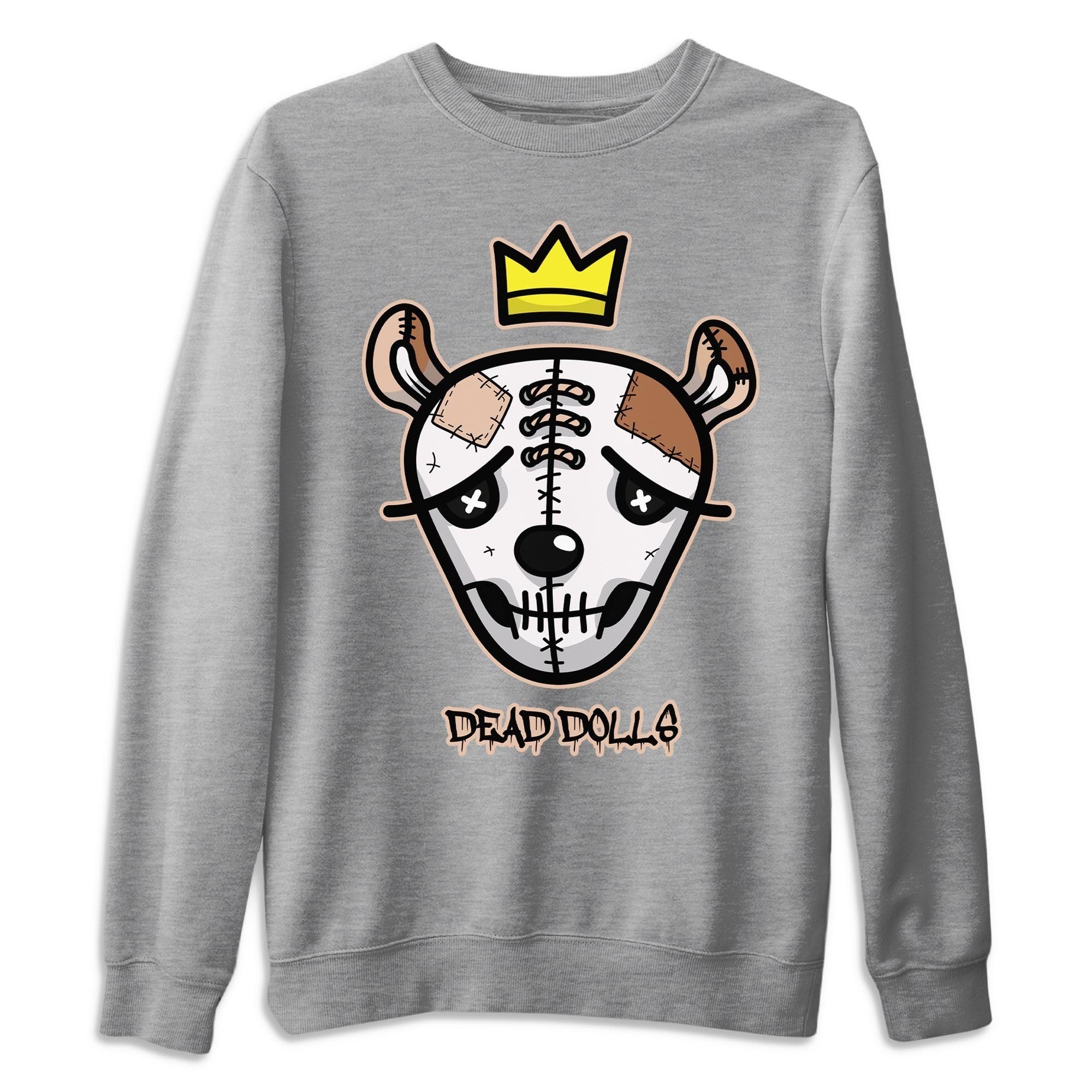 Dead Dolls Face Unisex Sweater – Air Jordan 4 Shimmer, Sneakers Matching Sweater