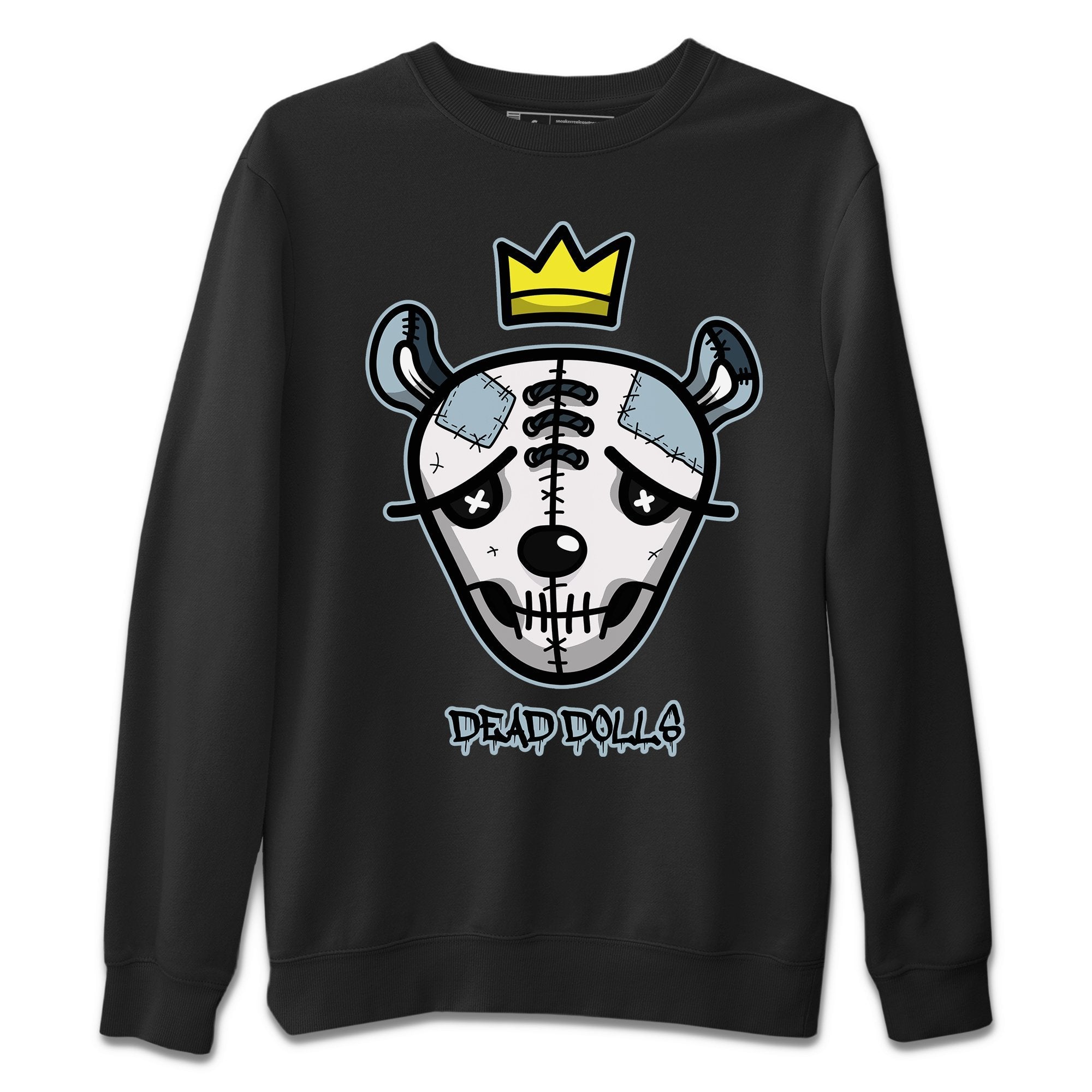 Dead Dolls Face Unisex Sweater – Dunk championship Grey, Sneakers Matching Sweater