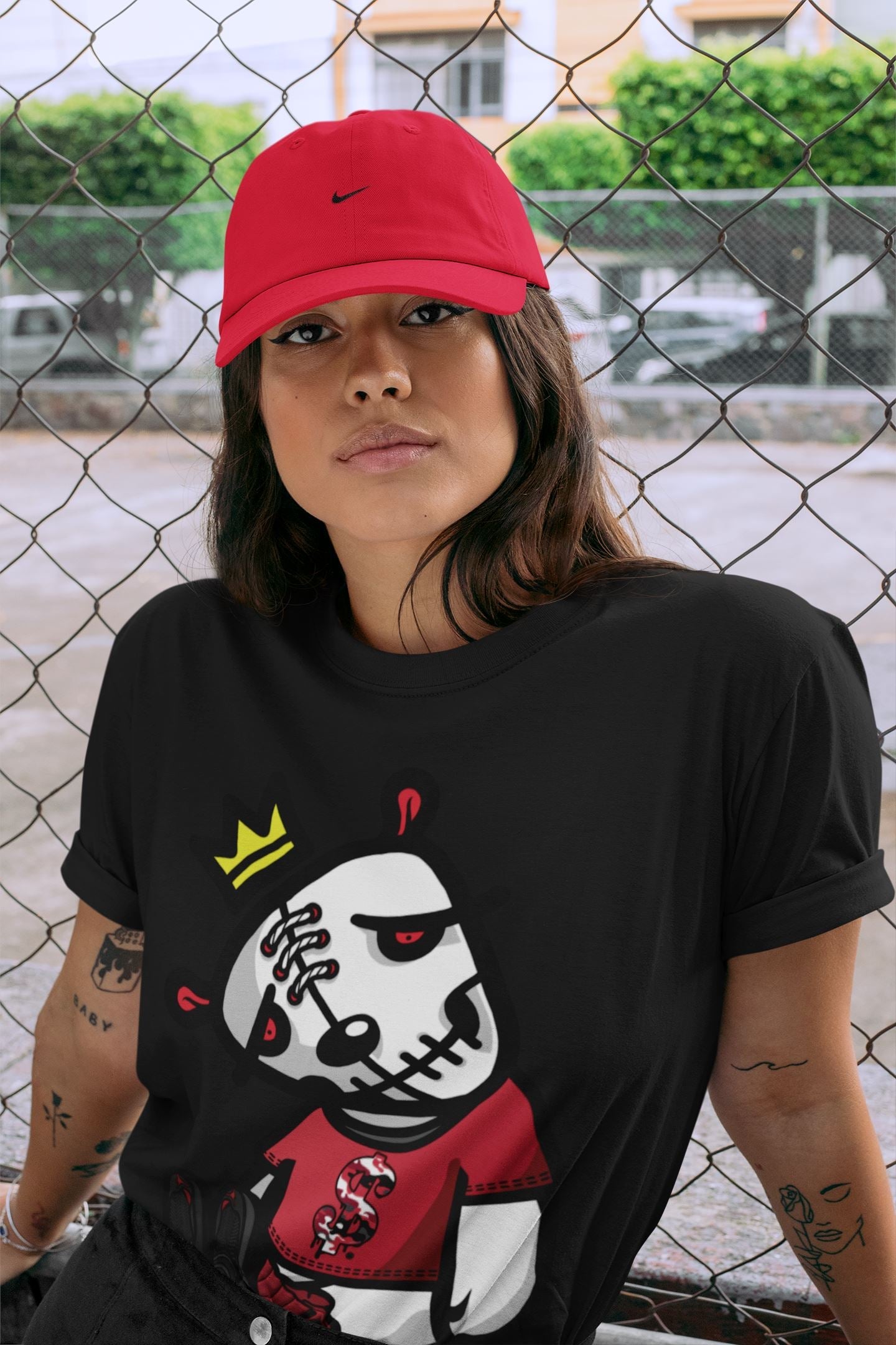 Dead Dolls Unisex Sweater – Air Jordan 12 Reverse Flu Game, Sneakers Matching Sweater