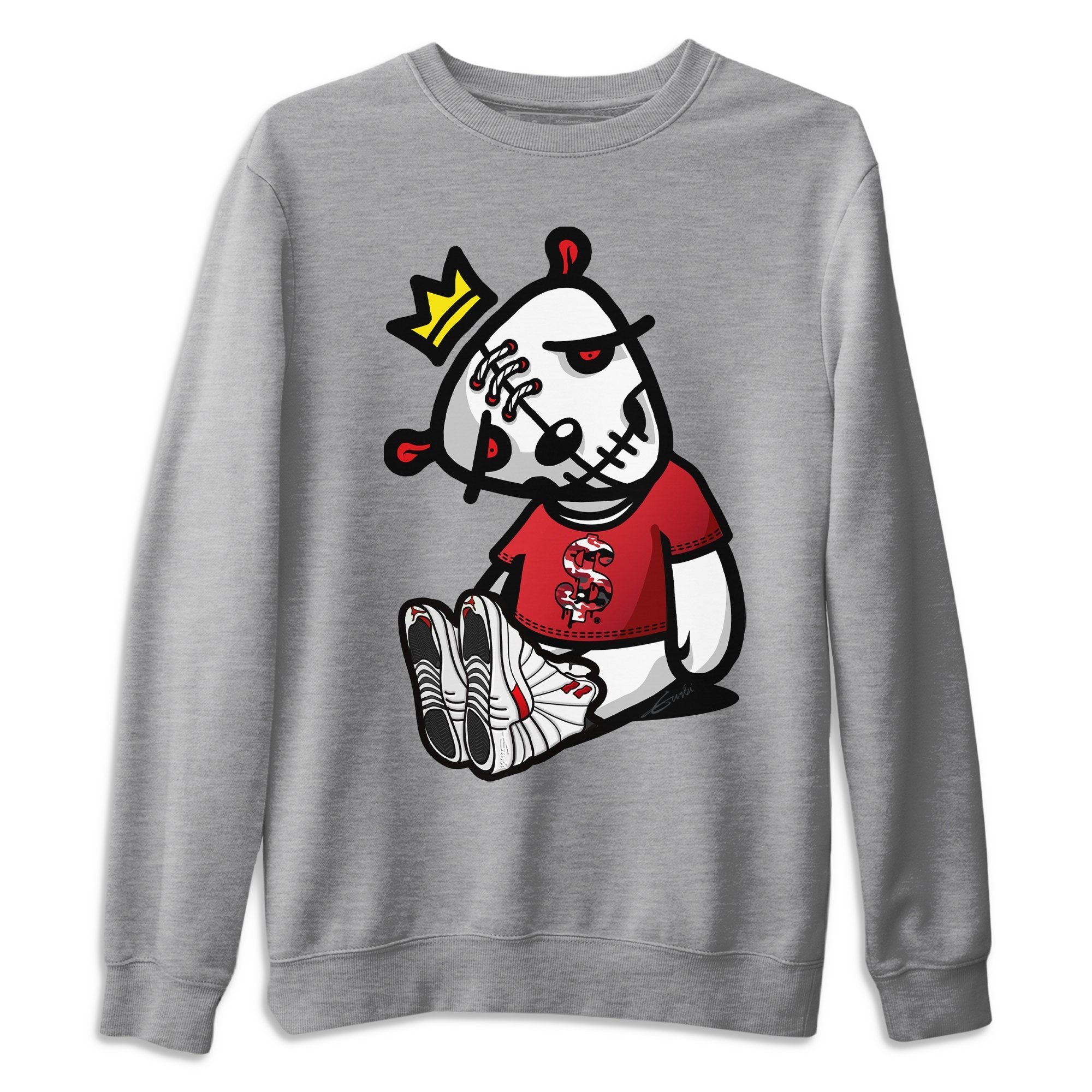 Dead Dolls Unisex Sweater – Air Jordan 12 Twist, Sneakers Matching Sweater