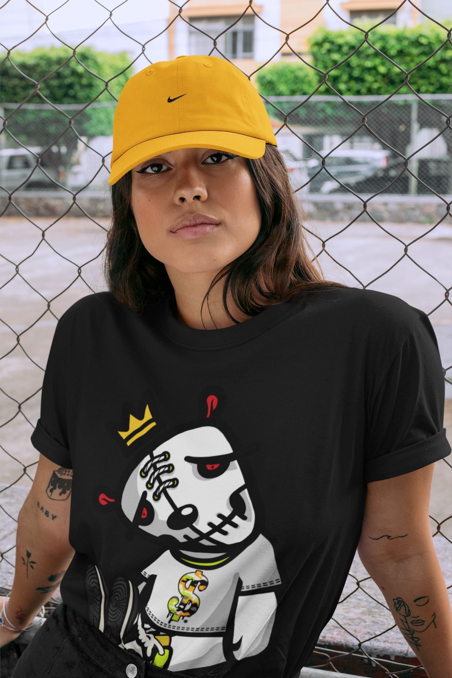 Dead Dolls Unisex Sweater – Air Jordan 1 Volt Gold, Sneakers Matching Sweater