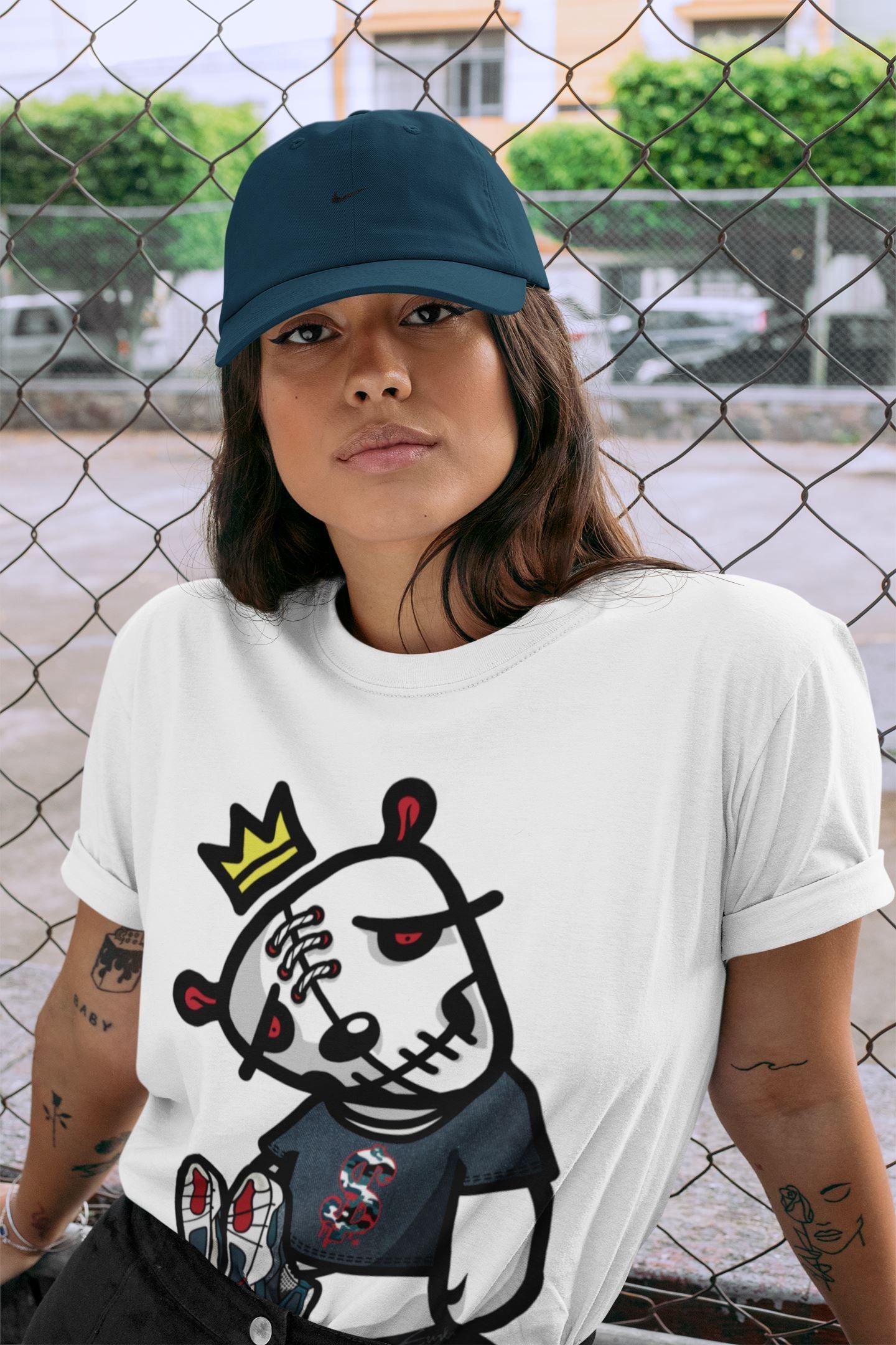 Dead Dolls Unisex Sweater – Air Jordan 4 Deep Ocean, Sneakers Matching Sweater