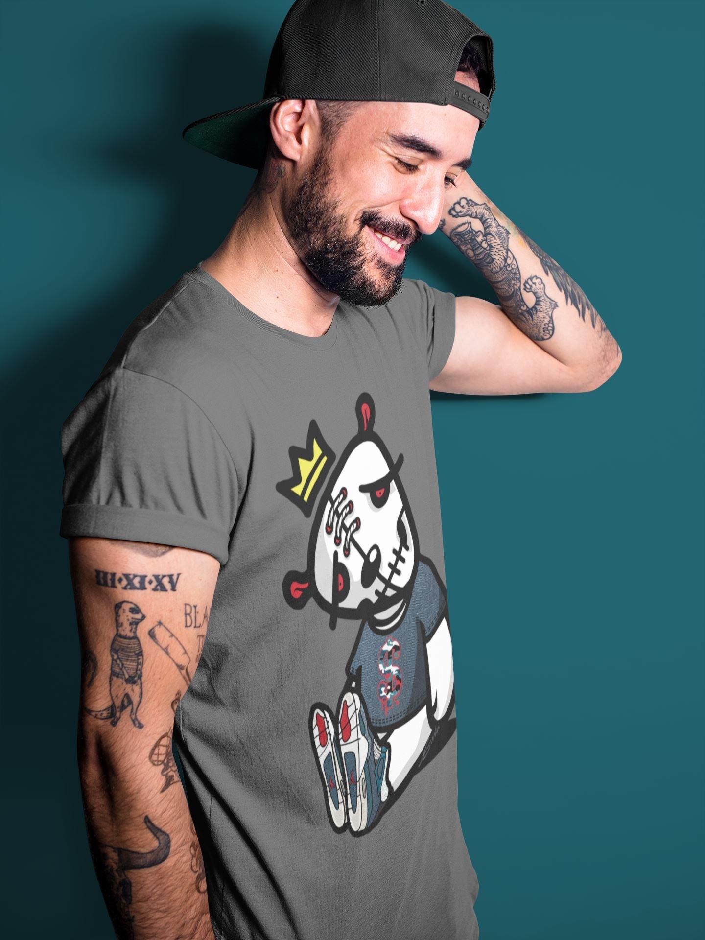 Dead Dolls Unisex Sweater – Air Jordan 4 Deep Ocean, Sneakers Matching Sweater