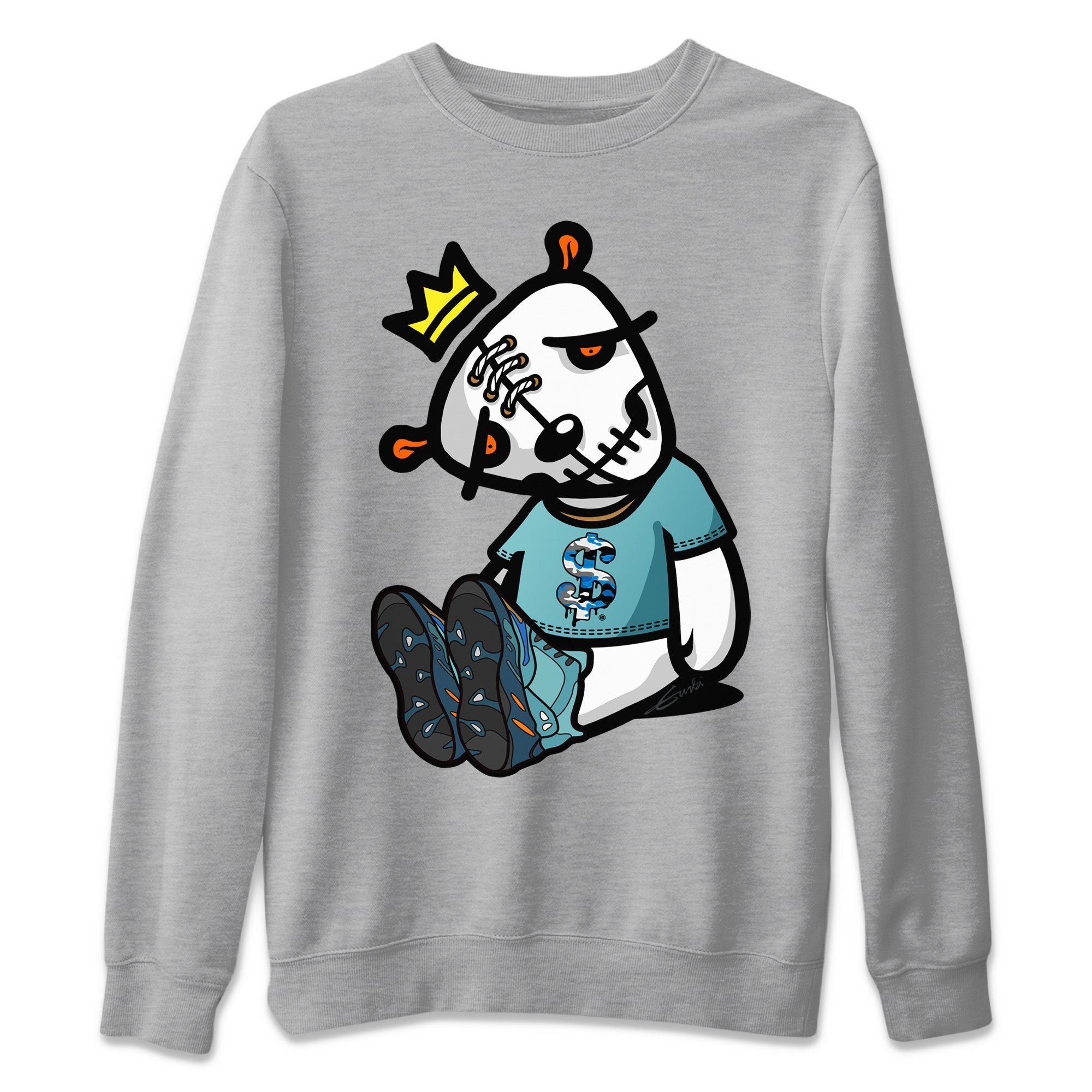 Dead Dolls Unisex Sweater – Yeezy 700 Faded Azure, Sneakers Matching Sweater