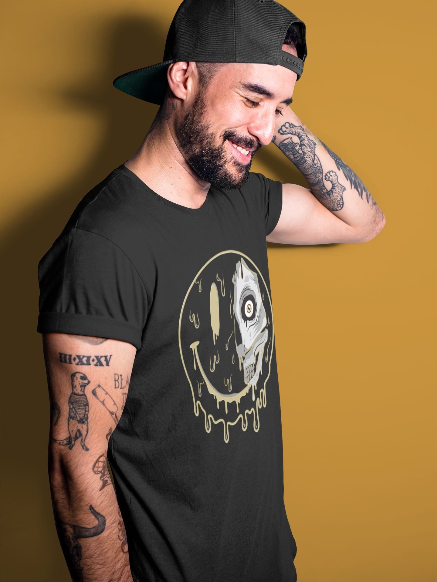 Dead Inside Unisex Sweater – Air Jordan 1 Black Metallic Gold, Sneakers Matching Sweater