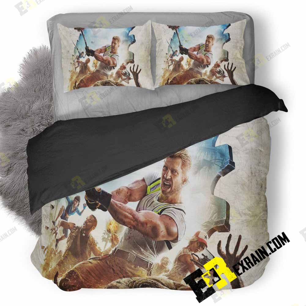 Dead Island Desktop Game 3D Customized Duvet Cover Bedding Set