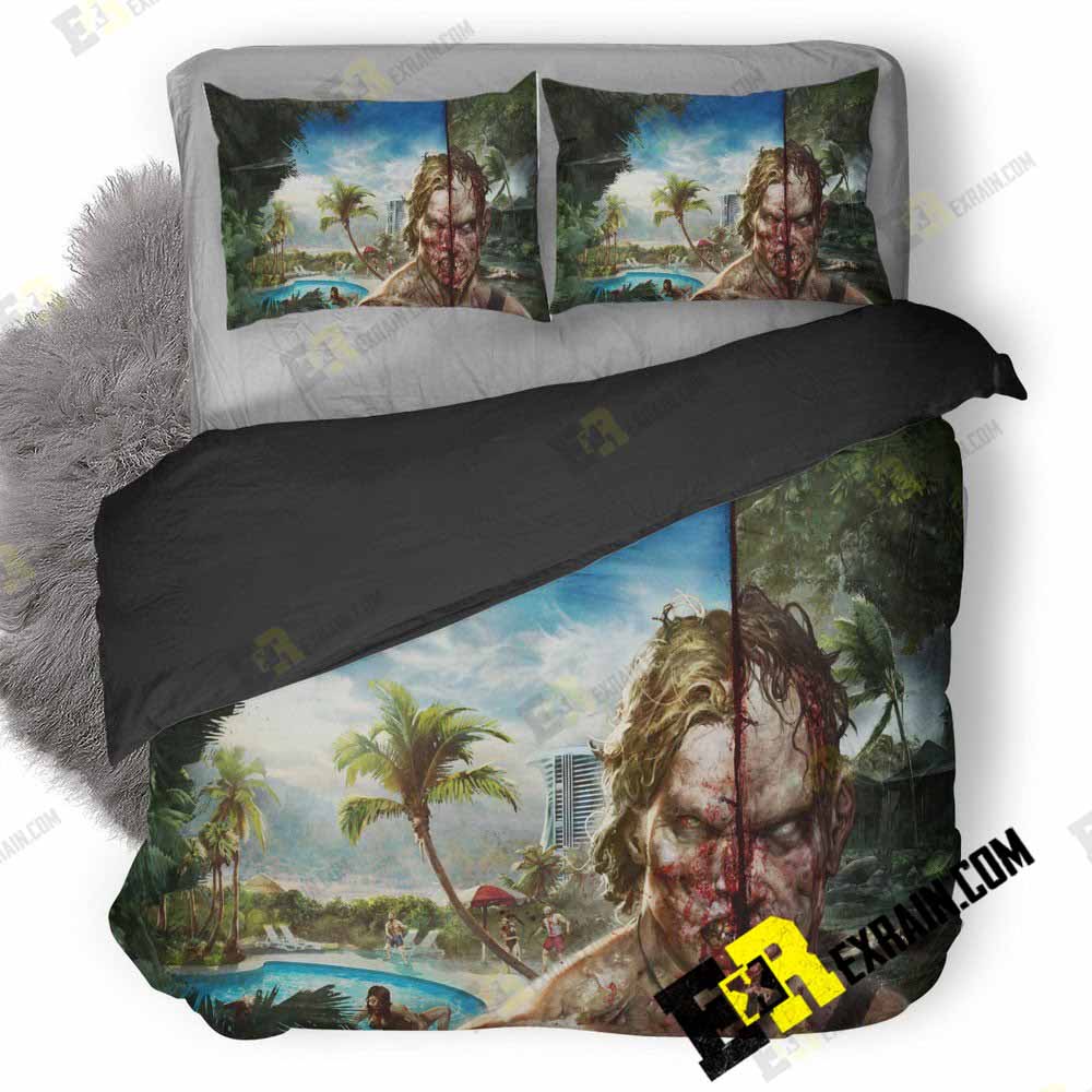 Dead Island Hd Do 3D Customized Duvet Cover Bedding Set