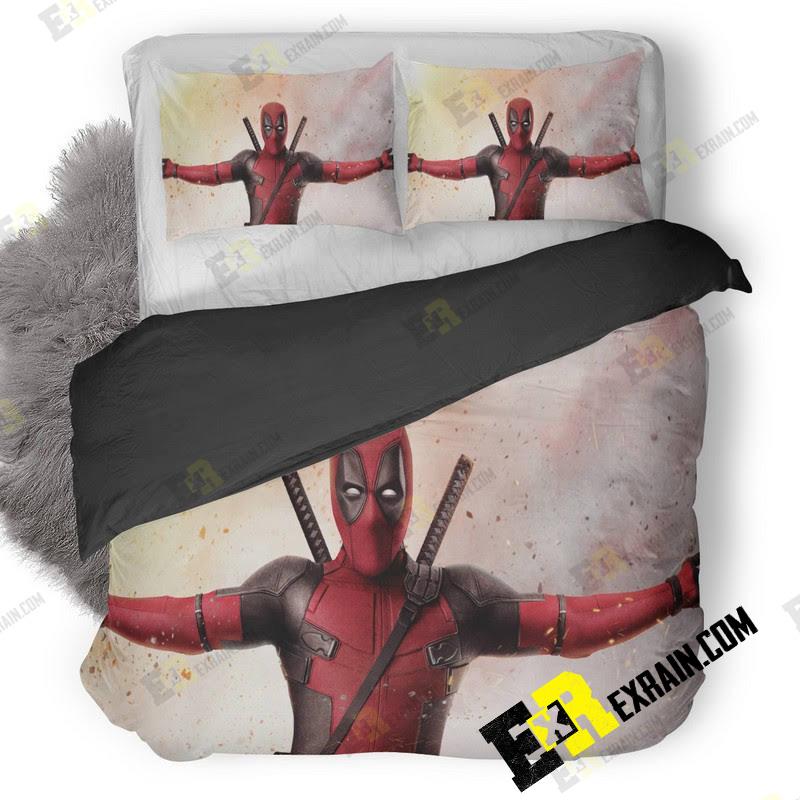 Deadpool 10K R7 3D Customized Duvet Cover Bedding Set