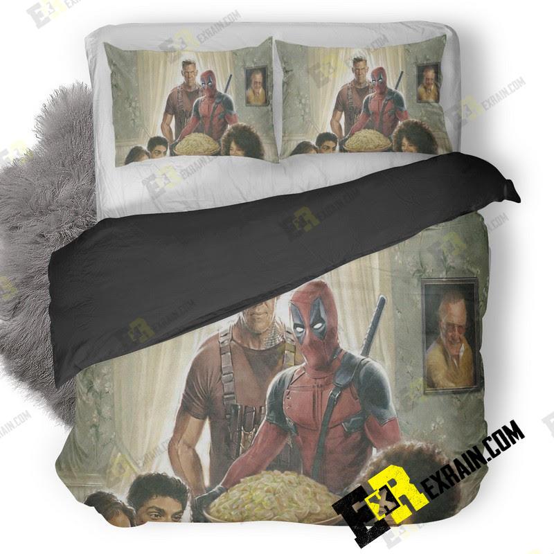 Deadpool 3D Customized Duvet Cover Bedding Set