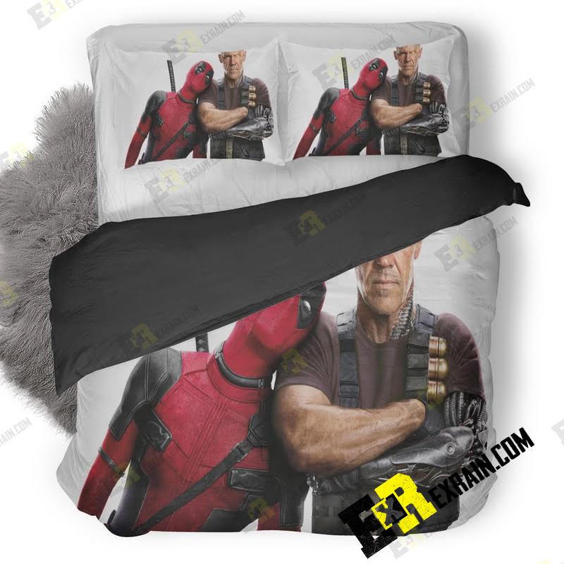 Deadpool 5K M5 3D Customized Duvet Cover Bedding Set