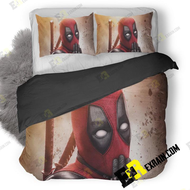 Deadpool 5K New Poster M5 3D Customized Duvet Cover Bedding Set