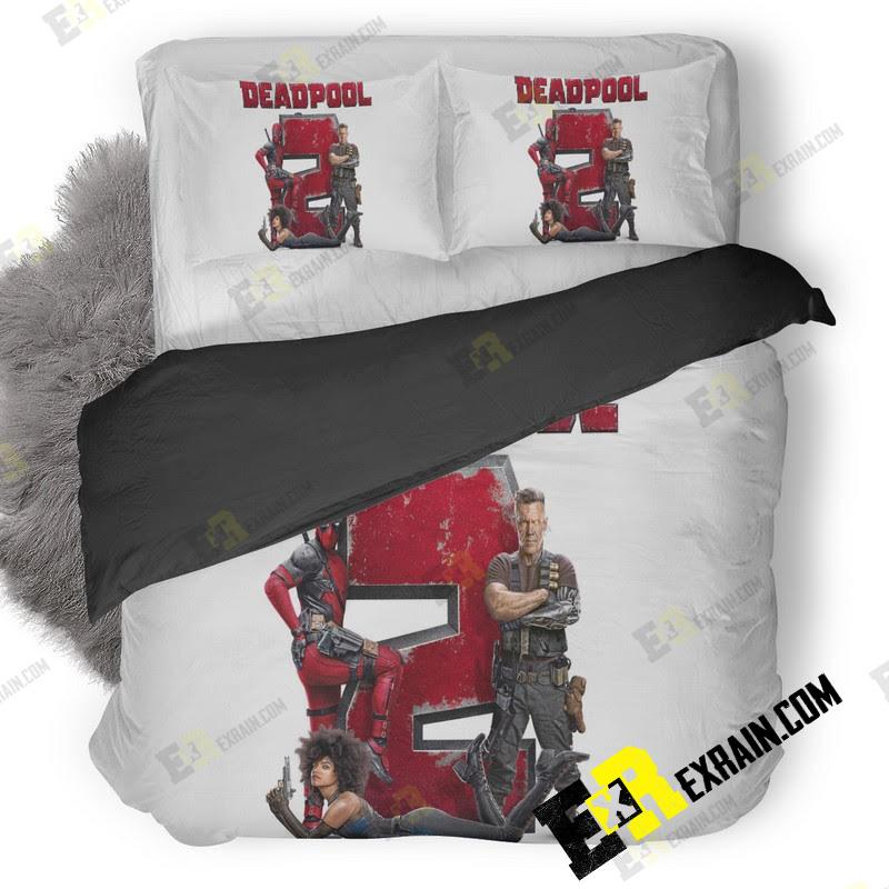 Deadpool 7D 3D Customized Duvet Cover Bedding Set