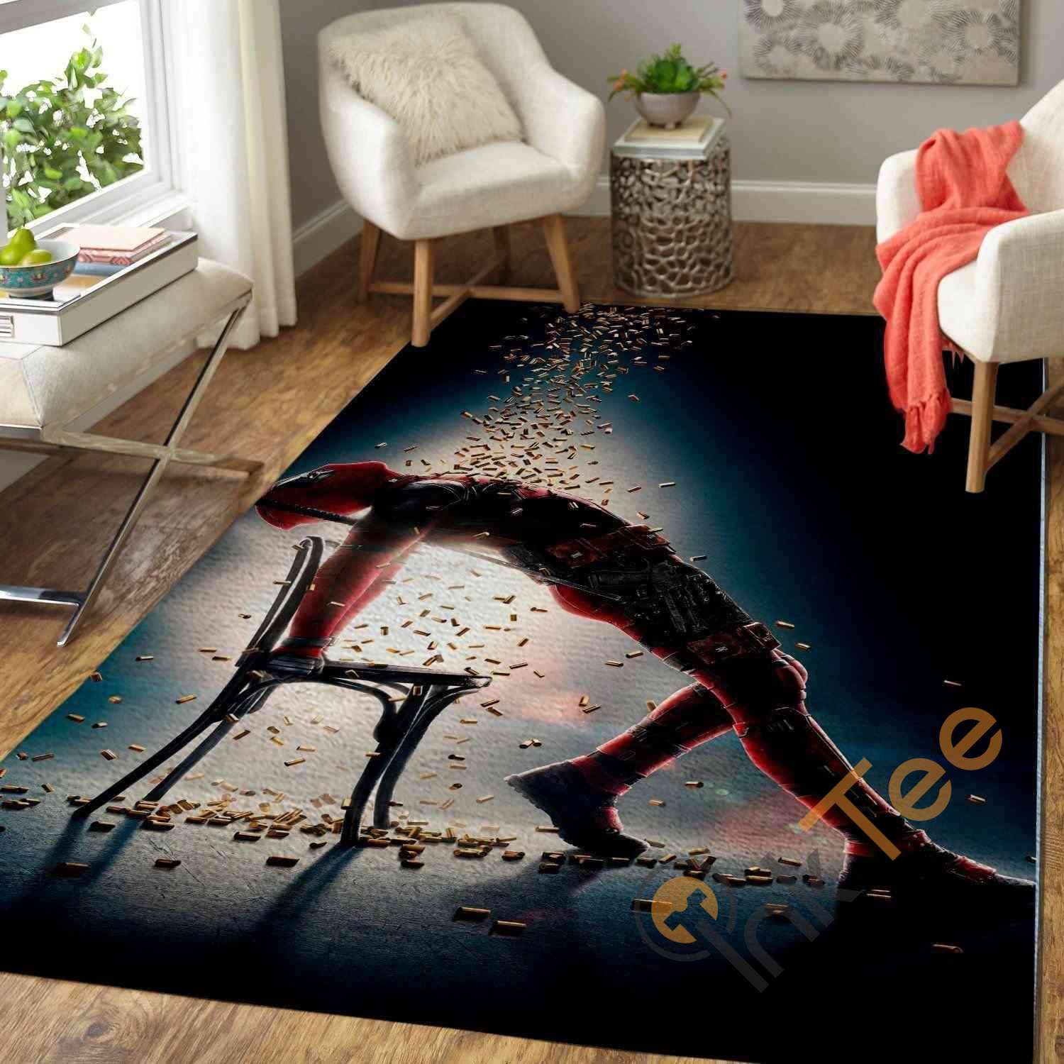 Deadpool Area Rectangle Rug