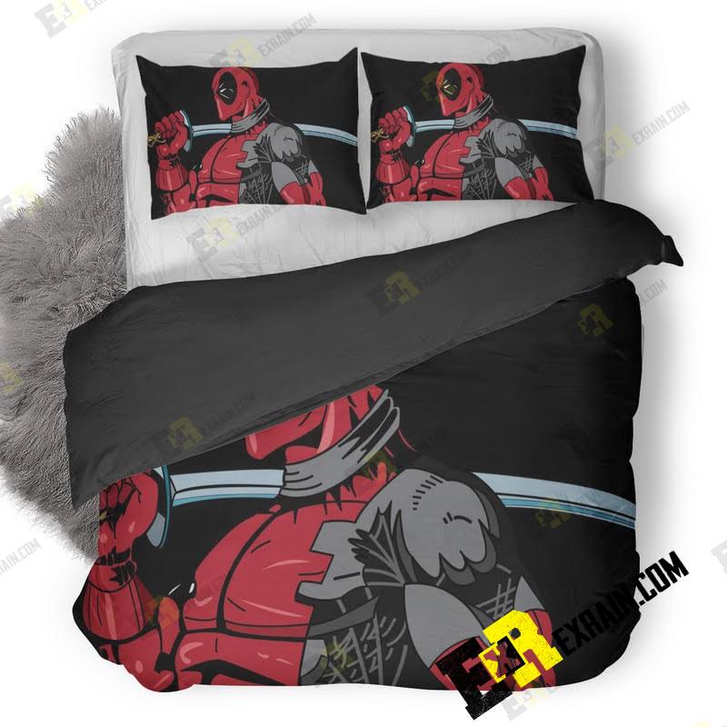 Deadpool Marvel Art 3D Customized Duvet Cover Bedding Set