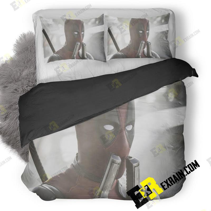 Deadpool Movie 3D Customized Duvet Cover Bedding Set