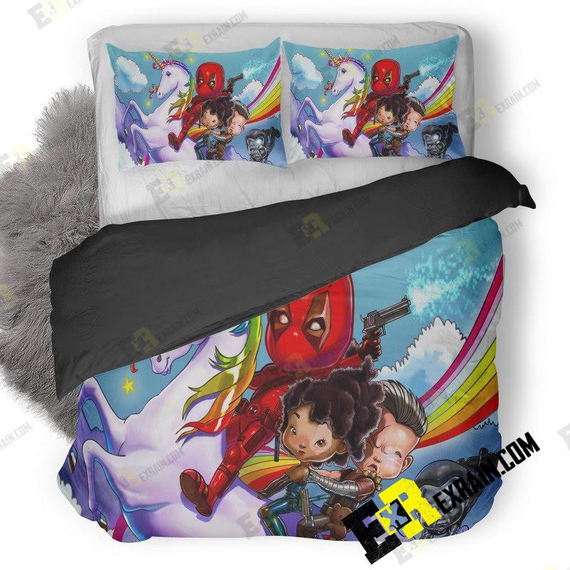 Deadpool Movie A7 3D Customized Duvet Cover Bedding Set