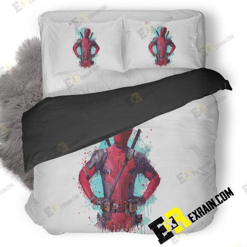 Deadpool Movie Artwork Im 3D Customized Duvet Cover Bedding Set