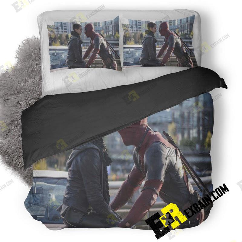 Deadpool Movie Desktop 3D Customized Duvet Cover Bedding Set