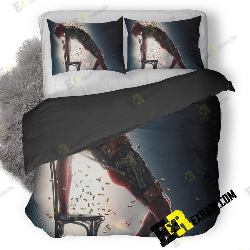 Deadpool Movie Poster 3D Customized Duvet Cover Bedding Set