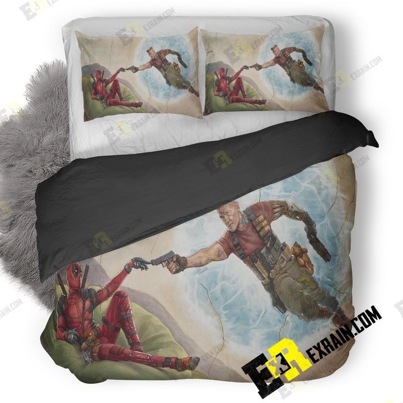Deadpool Movie Poster Dc 3D Customized Duvet Cover Bedding Set
