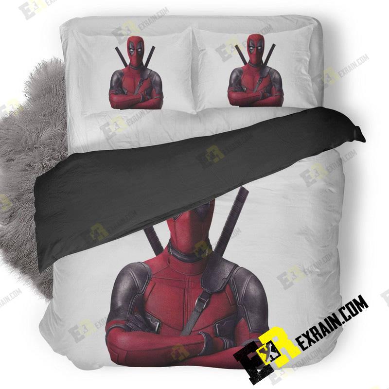Deadpool Moviewallpaper 3D Customized Duvet Cover Bedding Set