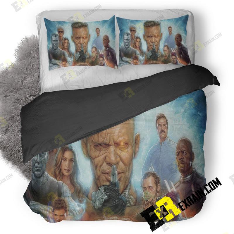 Deadpool Poster Fq 3D Customized Duvet Cover Bedding Set