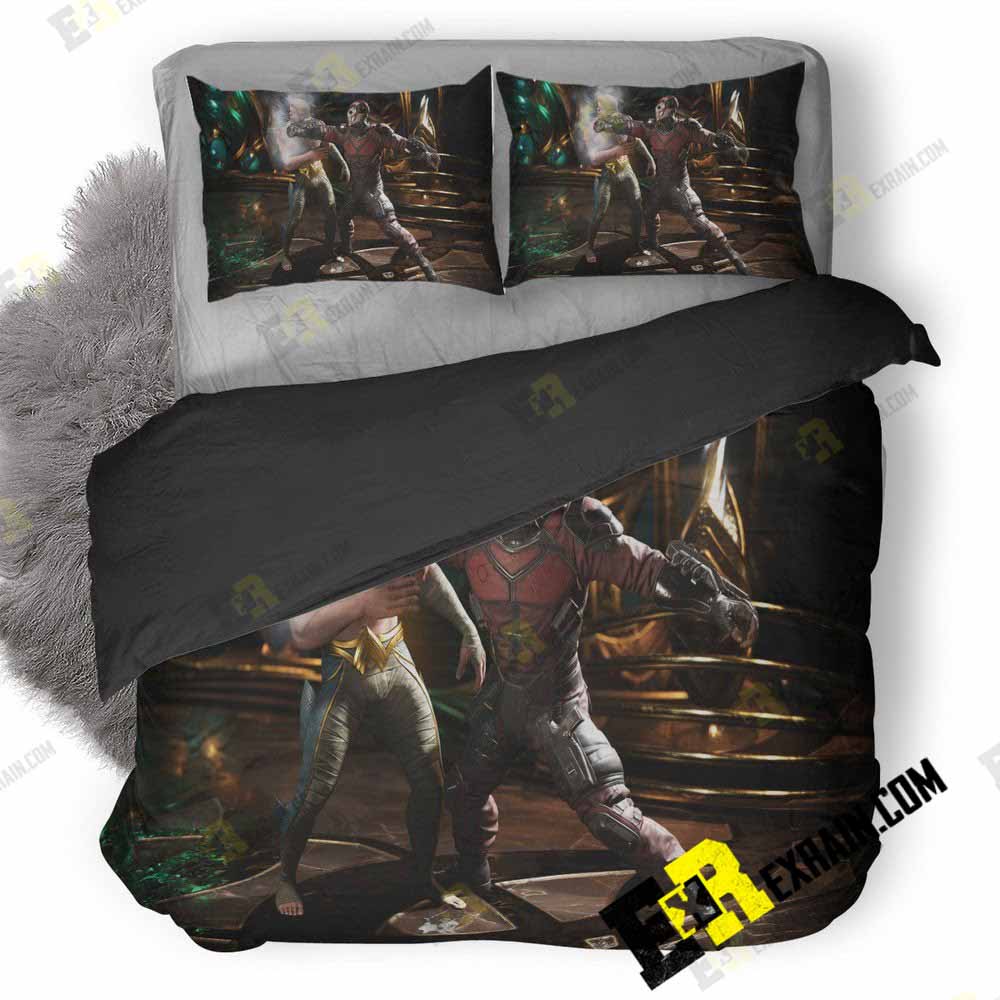 Deadshot Vs Aquaman Injustice 3D Customized Duvet Cover Bedding Set