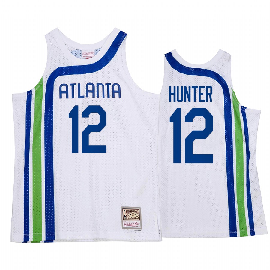 De'Andre Hunter #12 Atlanta Hawks HWC Throwback Jersey White