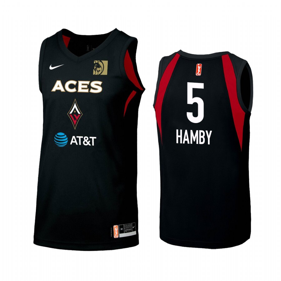 Dearica Hamby WNBA Primary Women's Black Jersey