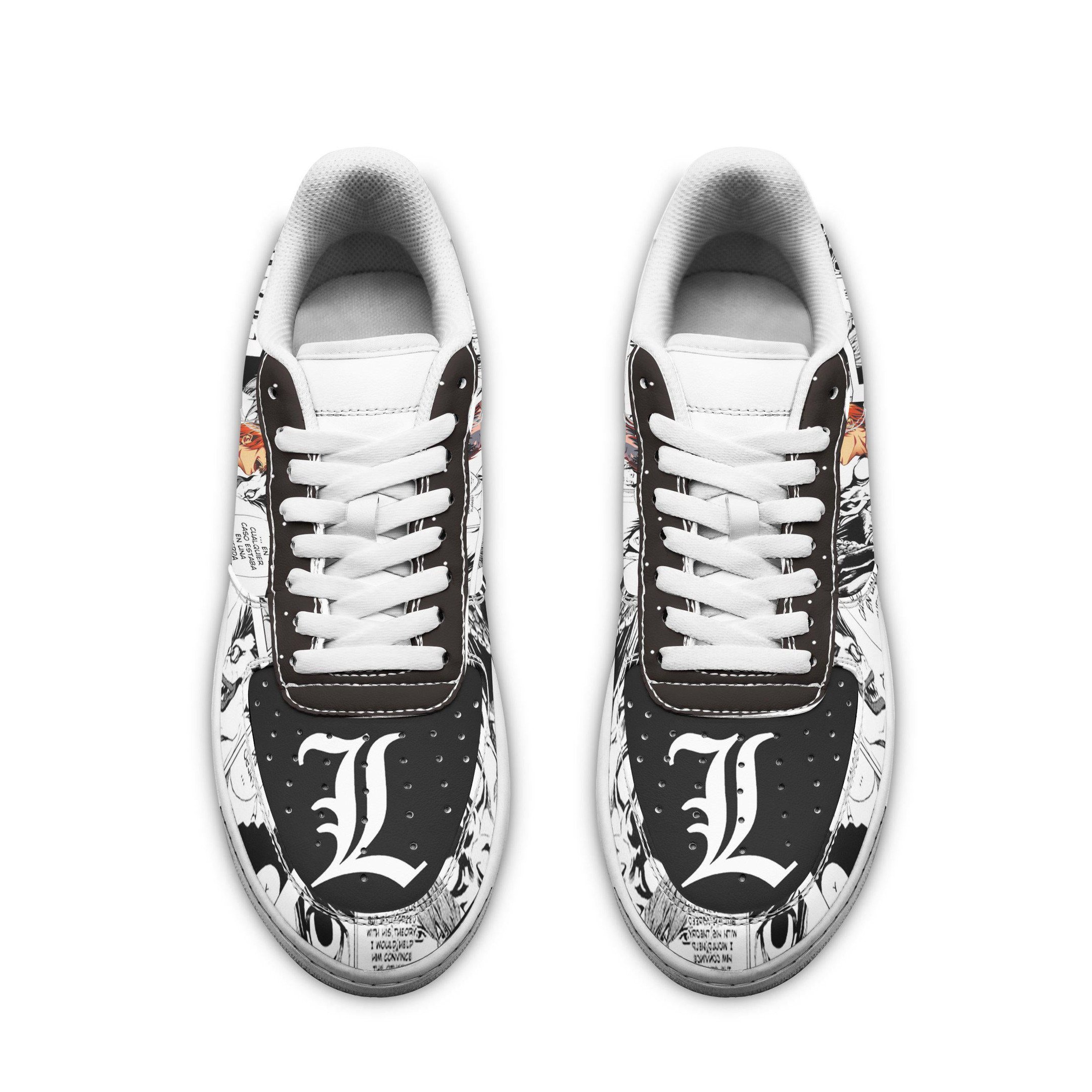 Death Note Air Sneakers Custom Manga Mixed Anime Shoes