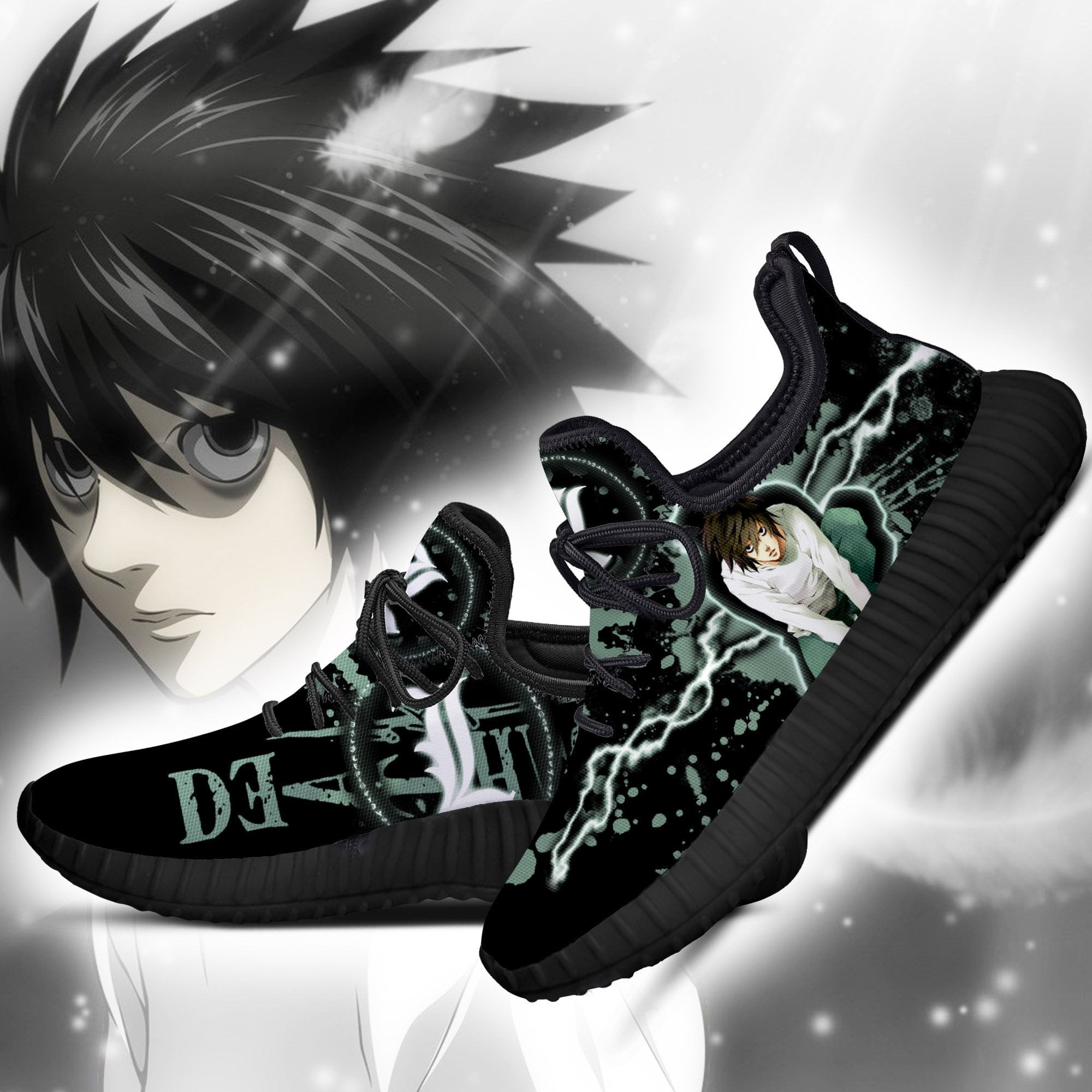 Death Note L. Lawliet Reze Shoes Costume Anime Sneakers