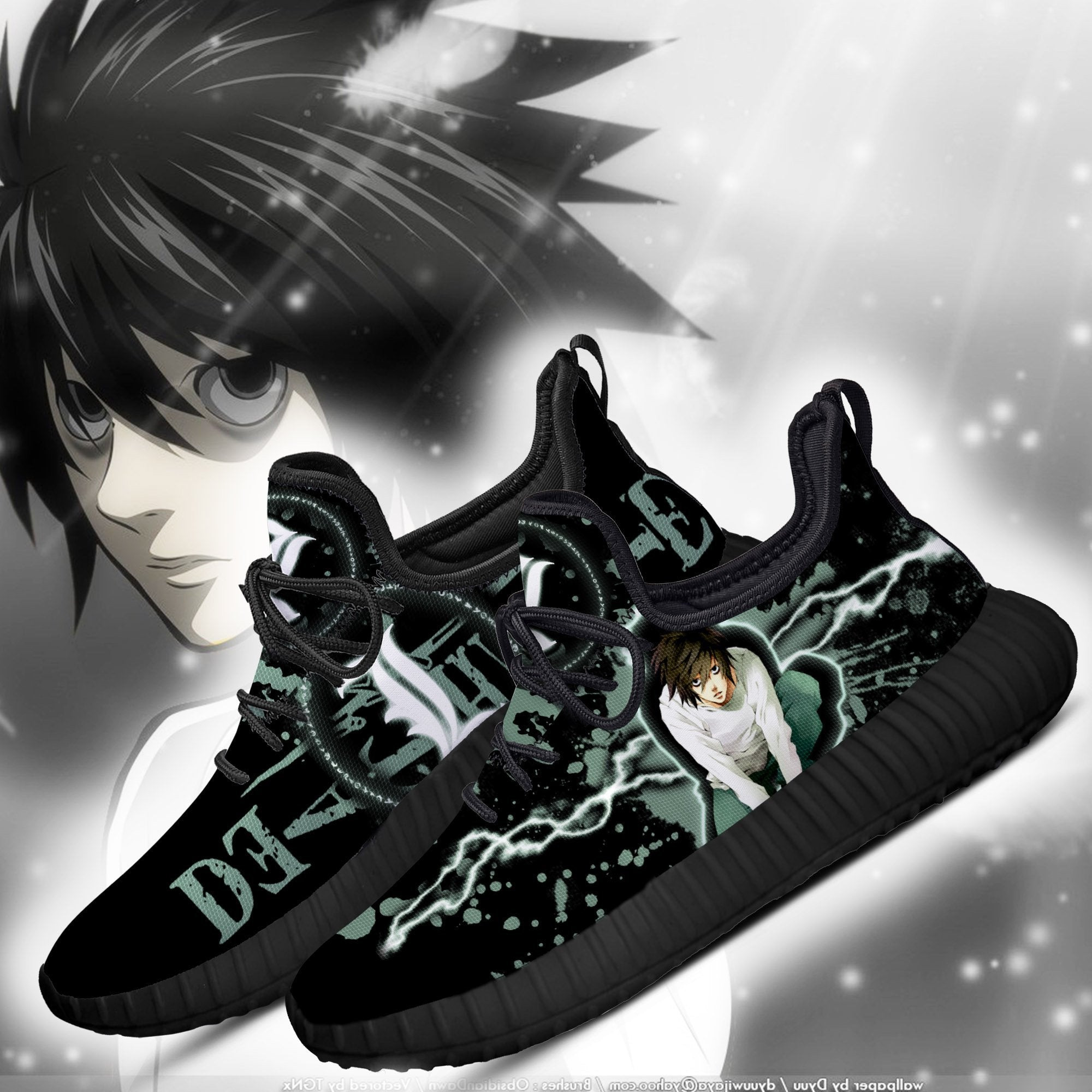 Death Note L. Lawliet Reze Shoes Costume Anime Sneakers