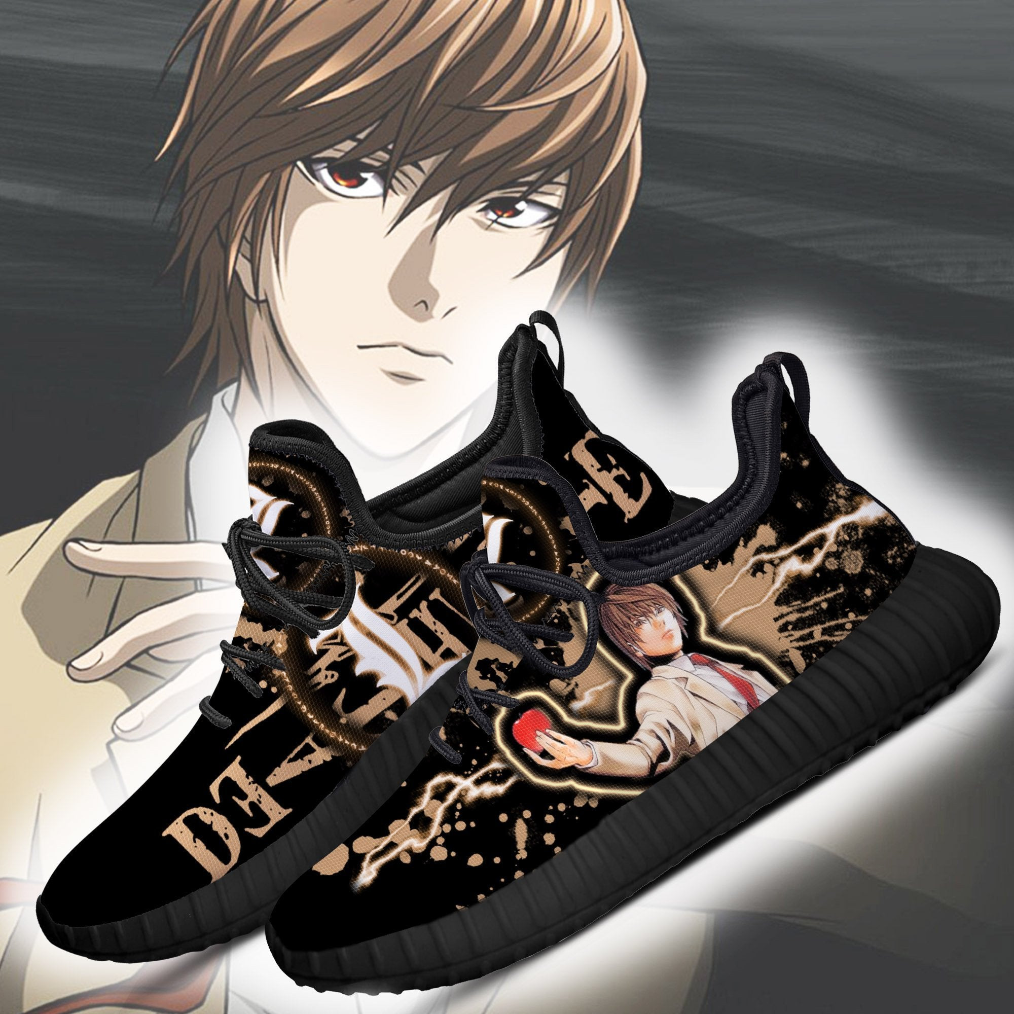Death Note Light Yagami Reze Shoes Costume Anime Sneakers