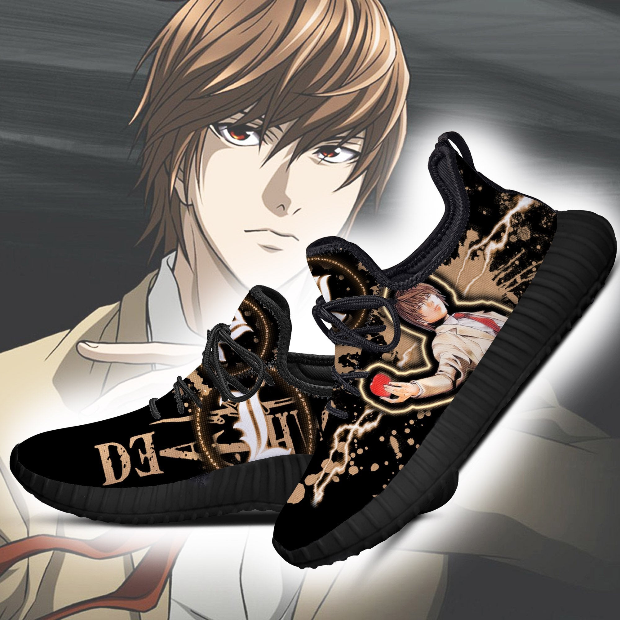 Death Note Light Yagami Reze Shoes Costume Anime Sneakers